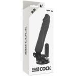 BASECOCK - REALISTYCZNY WIBRATOR PILOT ZDALNEGO STEROWANIA 20 CM -O- 4 CM